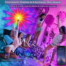 Luces Inteligentes con Sensor de Sonido - Efecto Fuegos Artificiales R