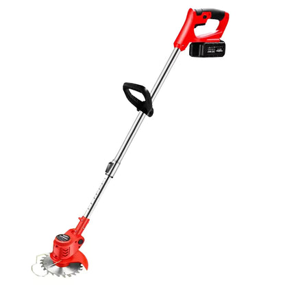 Guadaña Recargable Doble Batería Cesped