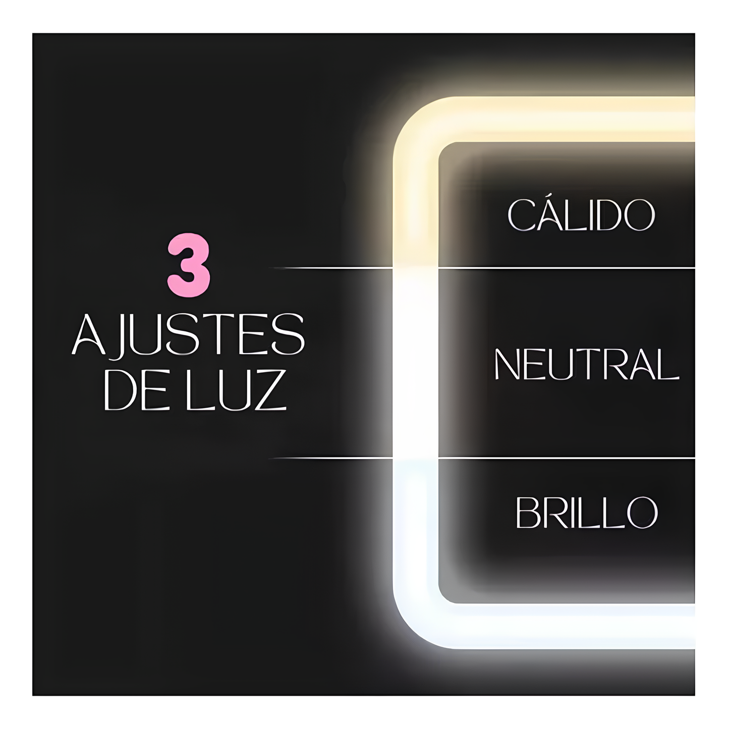 Cosmetiquera Con Espejo Led