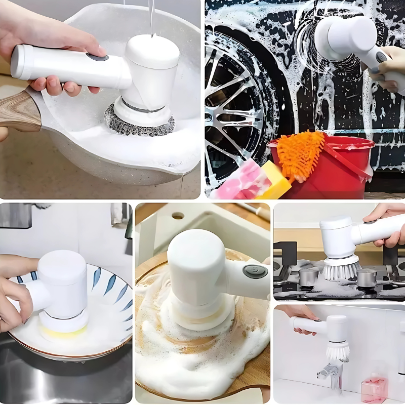 Cepillo TurboClean 5 en 1