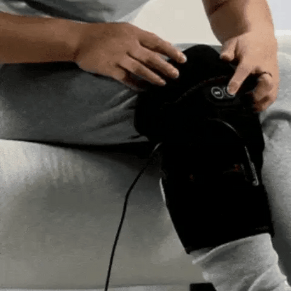 Rodillera Terapéutica con Calefacción - ProFit + Mini Masajeador Eléctrico